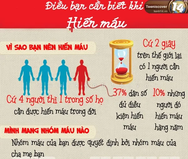Những điều người hiến máu tình nguyện cần biết